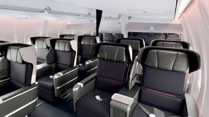 Delta Airlines Moves Forward with Cabin Rebranding